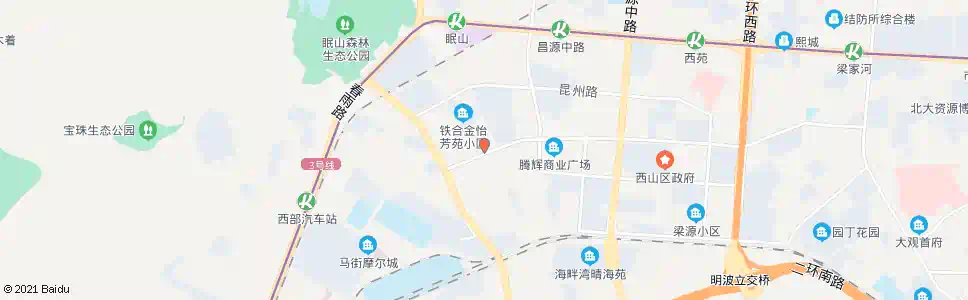 昆明德缘小区_公交站地图_昆明公交_妙搜公交查询2025