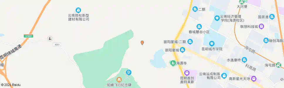 昆明玉案山_公交站地图_昆明公交_妙搜公交查询2025