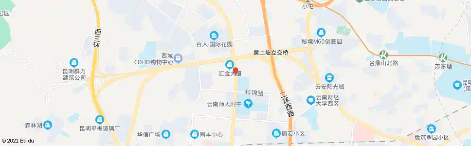 昆明澳霖公寓(海源中路)_公交站地图_昆明公交_妙搜公交查询2025