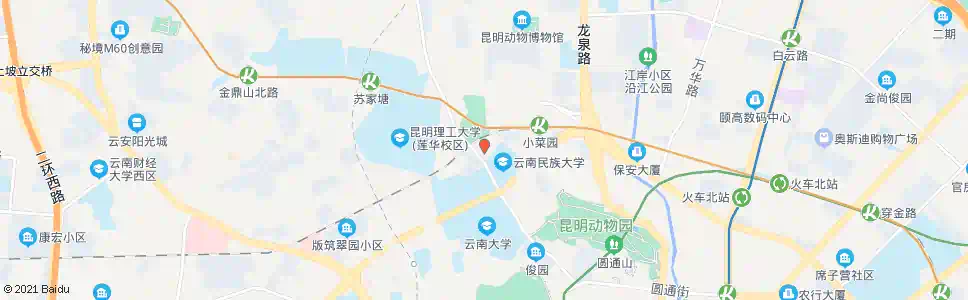 昆明海口(虹山村口)_公交站地图_昆明公交_妙搜公交查询2025