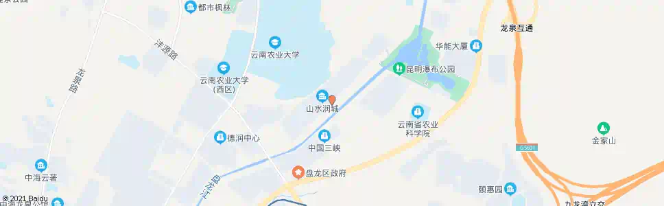 昆明龙江西路中段_公交站地图_昆明公交_妙搜公交查询2025