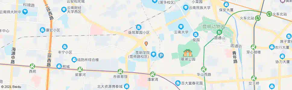昆明龙翔街_公交站地图_昆明公交_妙搜公交查询2025