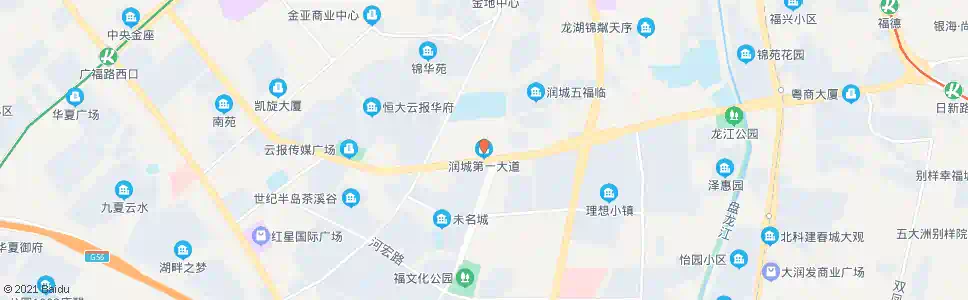 昆明日新中路(润成第一大道)_公交站地图_昆明公交_妙搜公交查询2025