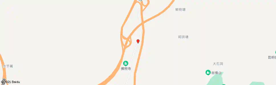 昆明河外村_公交站地图_昆明公交_妙搜公交查询2025