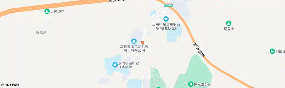 昆明昆机四村_公交站地图_昆明公交_妙搜公交查询2025