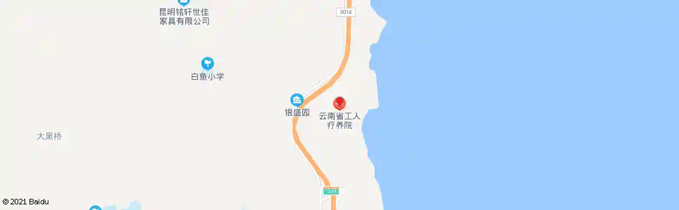 昆明省工人疗养院_公交站地图_昆明公交_妙搜公交查询2025
