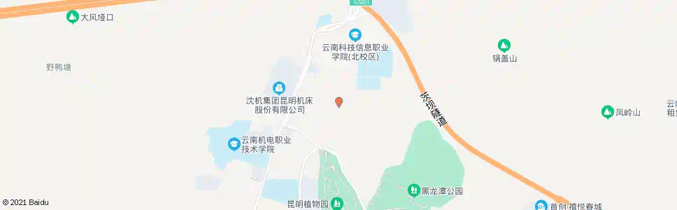 昆明花渔沟南_公交站地图_昆明公交_妙搜公交查询2025
