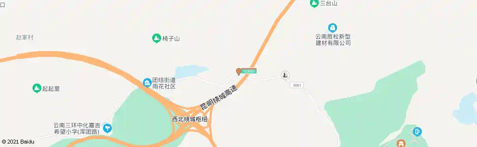 昆明小墨雨_公交站地图_昆明公交_妙搜公交查询2025