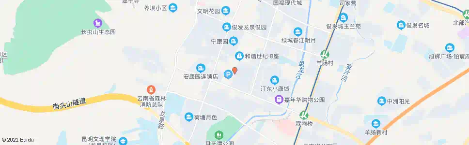 昆明公交北市区车场_公交站地图_昆明公交_妙搜公交查询2025