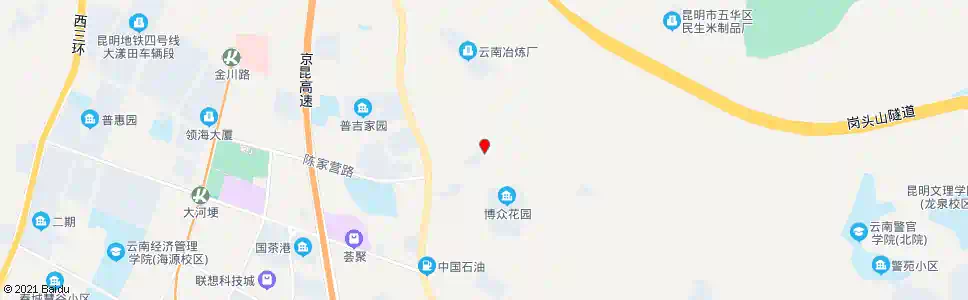 昆明云南冶炼厂_公交站地图_昆明公交_妙搜公交查询2025