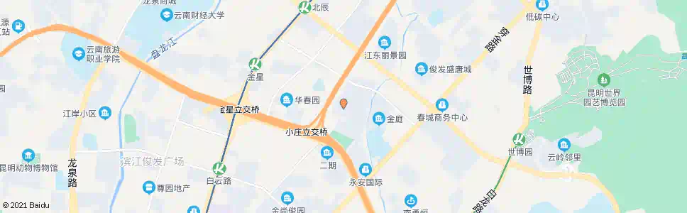 昆明金锡路_公交站地图_昆明公交_妙搜公交查询2025