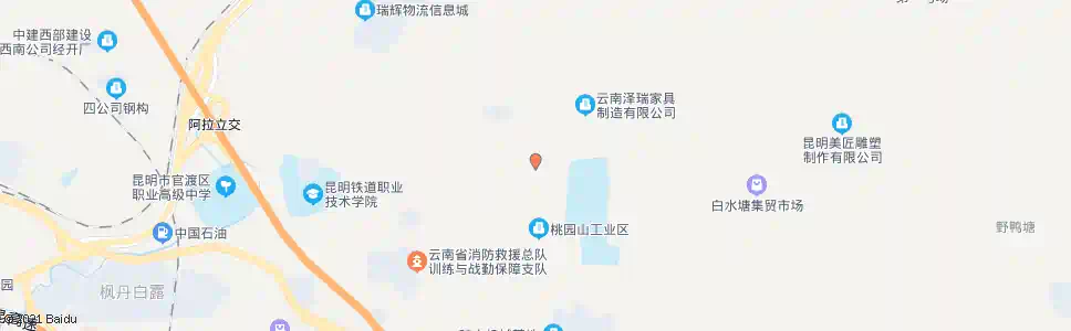 昆明公家村_公交站地图_昆明公交_妙搜公交查询2025