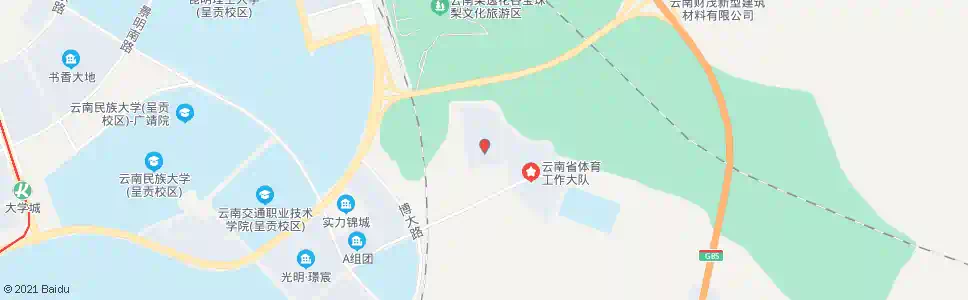 昆明市委党校(金瓦路)_公交站地图_昆明公交_妙搜公交查询2025