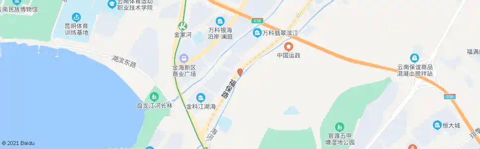 昆明陶李村_公交站地图_昆明公交_妙搜公交查询2025