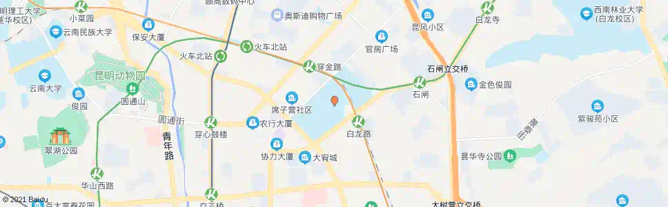 昆明昆明理工大学新迎区_公交站地图_昆明公交_妙搜公交查询2025