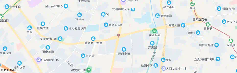 昆明前兴路口(润城第二大道)_公交站地图_昆明公交_妙搜公交查询2025