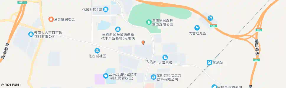 昆明梁峰路口(魁星街)_公交站地图_昆明公交_妙搜公交查询2025