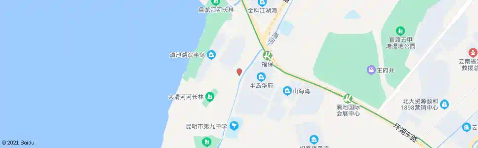 昆明福宝路南段_公交站地图_昆明公交_妙搜公交查询2025