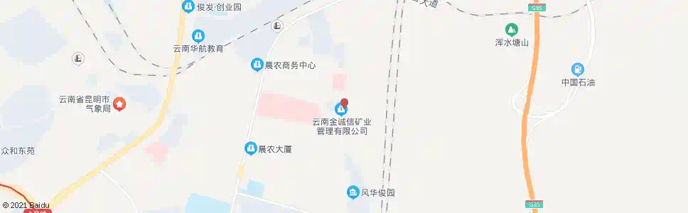 昆明春漫大道_公交站地图_昆明公交_妙搜公交查询2025