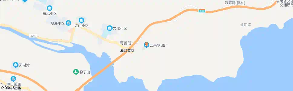 昆明海口水泥厂_公交站地图_昆明公交_妙搜公交查询2025