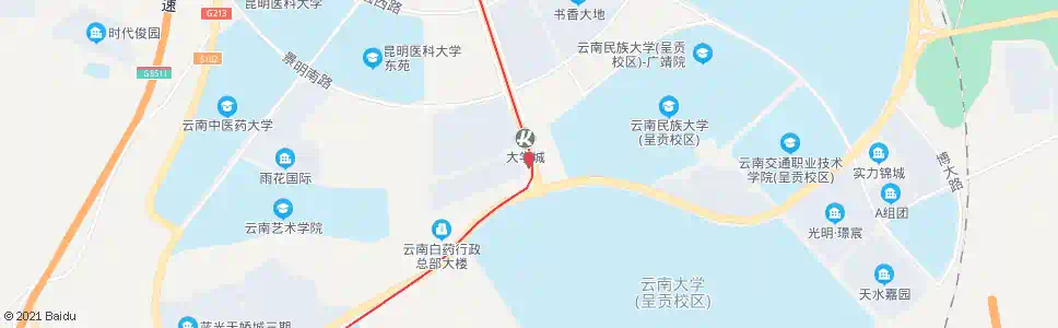 昆明雨花公交枢纽站(彩云南路)_公交站地图_昆明公交_妙搜公交查询2025