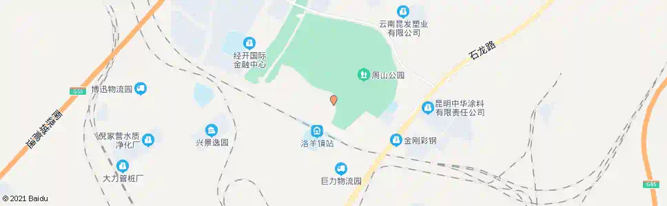 昆明云景路_公交站地图_昆明公交_妙搜公交查询2025