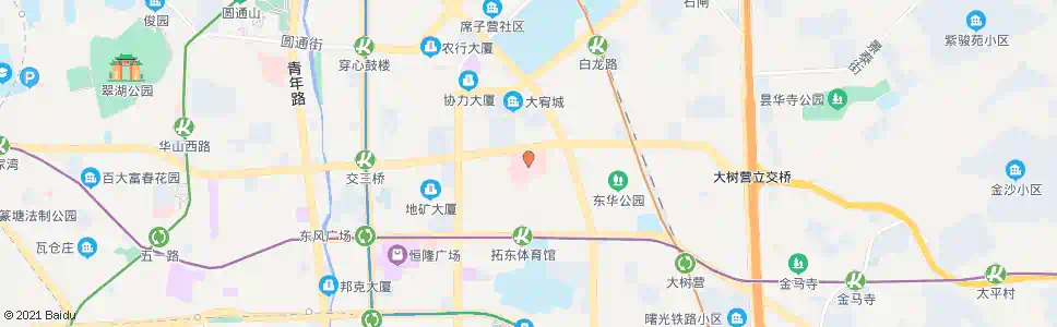 昆明延安医院分院_公交站地图_昆明公交_妙搜公交查询2025