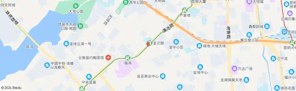 昆明老年活动中心_公交站地图_昆明公交_妙搜公交查询2025
