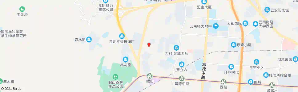 昆明小团山_公交站地图_昆明公交_妙搜公交查询2025