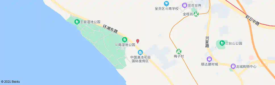 昆明斗南2号站_公交站地图_昆明公交_妙搜公交查询2025
