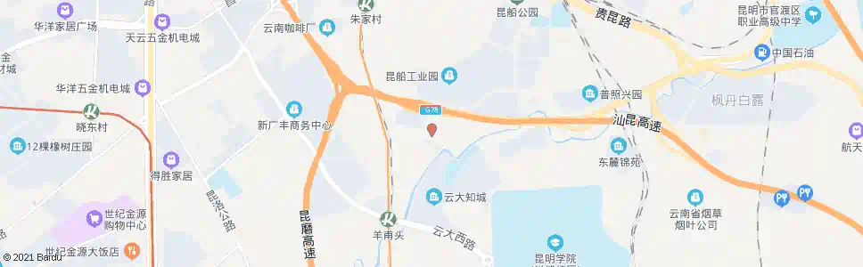 昆明小普路口经浦路_公交站地图_昆明公交_妙搜公交查询2025