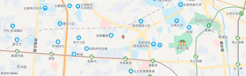 昆明环城西路口(茭菱路)_公交站地图_昆明公交_妙搜公交查询2025