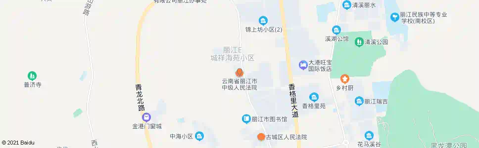 丽江市中级法院_公交站地图_丽江公交_妙搜公交查询2025