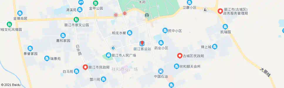 丽江客运站_公交站地图_丽江公交_妙搜公交查询2025