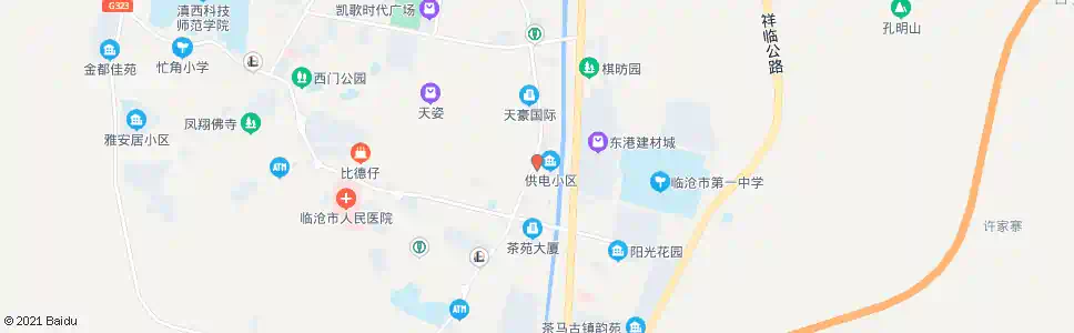 临沧供电责任公司路口_公交站地图_临沧公交_妙搜公交查询2025