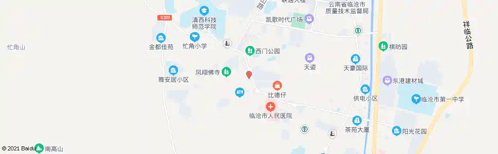 临沧影剧院_公交站地图_临沧公交_妙搜公交查询2025