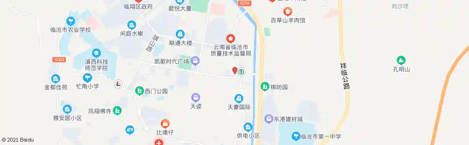 临沧机电小区_公交站地图_临沧公交_妙搜公交查询2025