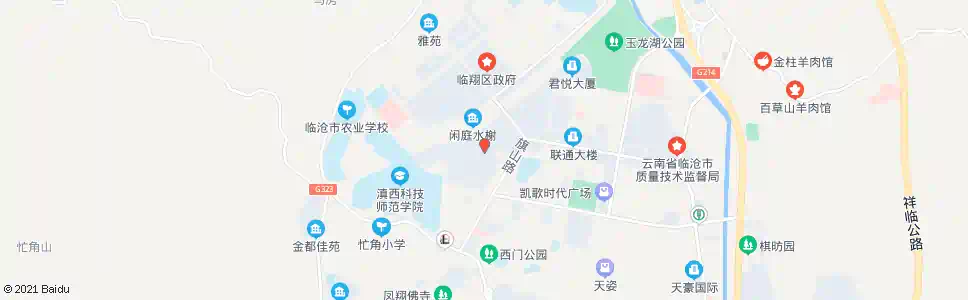 临沧华旭小区_公交站地图_临沧公交_妙搜公交查询2025