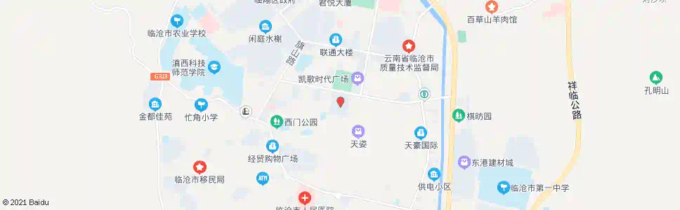 临沧保龄球馆_公交站地图_临沧公交_妙搜公交查询2025