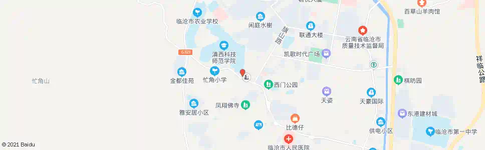 临沧专家公寓_公交站地图_临沧公交_妙搜公交查询2025