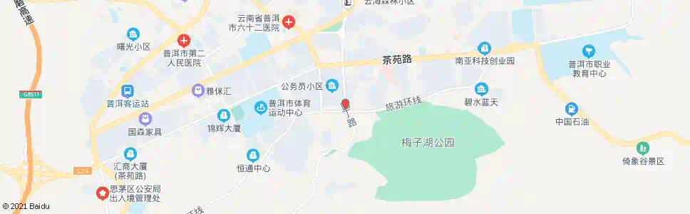 普洱高家寨_公交站地图_普洱公交_妙搜公交查询2025
