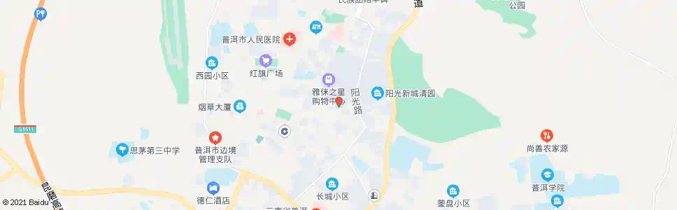 普洱区幼儿园_公交站地图_普洱公交_妙搜公交查询2025