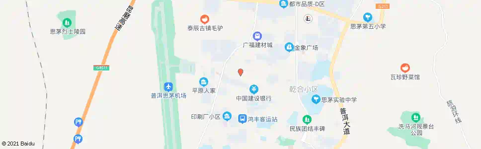 普洱交警大队_公交站地图_普洱公交_妙搜公交查询2025
