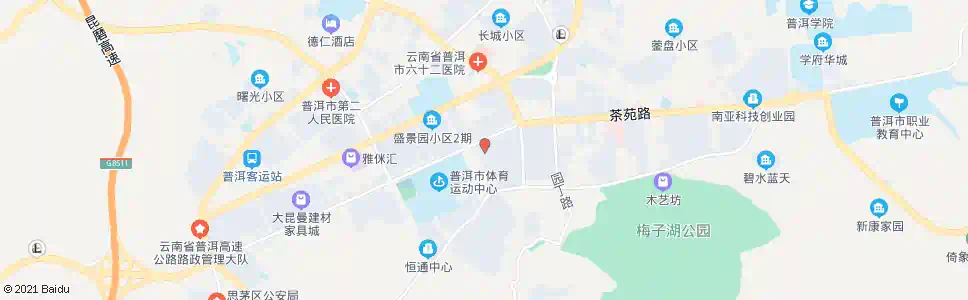 普洱检察院_公交站地图_普洱公交_妙搜公交查询2025
