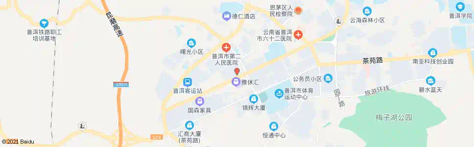 普洱森林公司_公交站地图_普洱公交_妙搜公交查询2025
