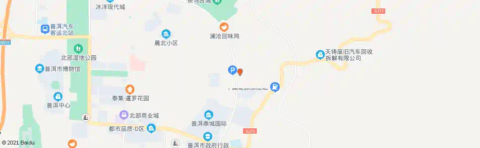 普洱松家龙_公交站地图_普洱公交_妙搜公交查询2025