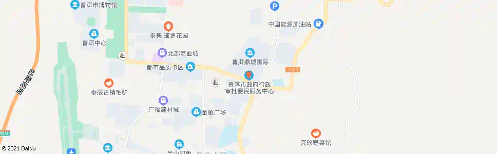 普洱市便民服务中心_公交站地图_普洱公交_妙搜公交查询2025