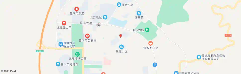 普洱红塔木业_公交站地图_普洱公交_妙搜公交查询2025