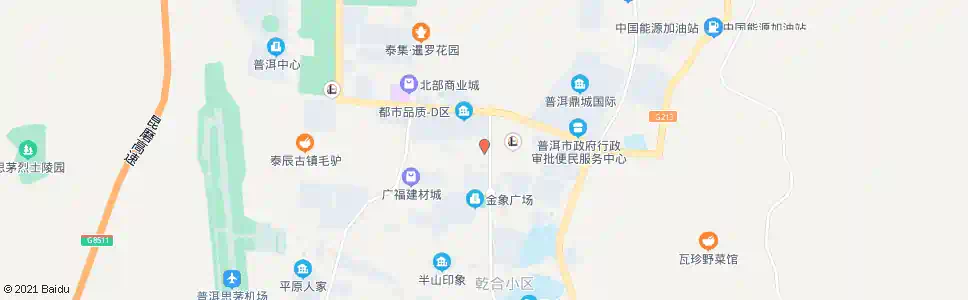 普洱永信酒店_公交站地图_普洱公交_妙搜公交查询2025
