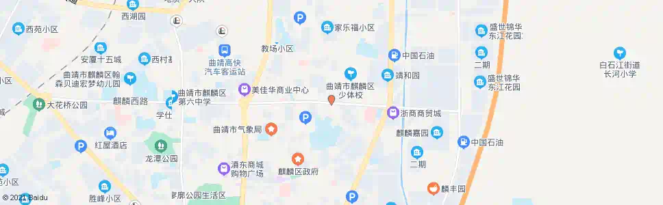 曲靖空军管线队_公交站地图_曲靖公交_妙搜公交查询2025